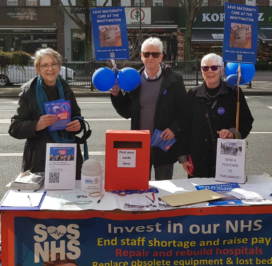 Islington’s day of action for the NHS