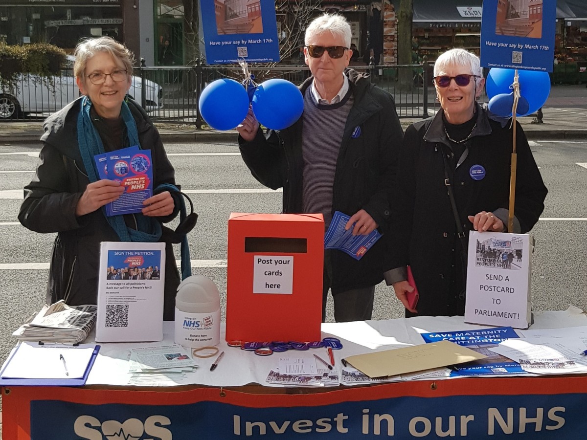Islington’s day of action for the NHS
